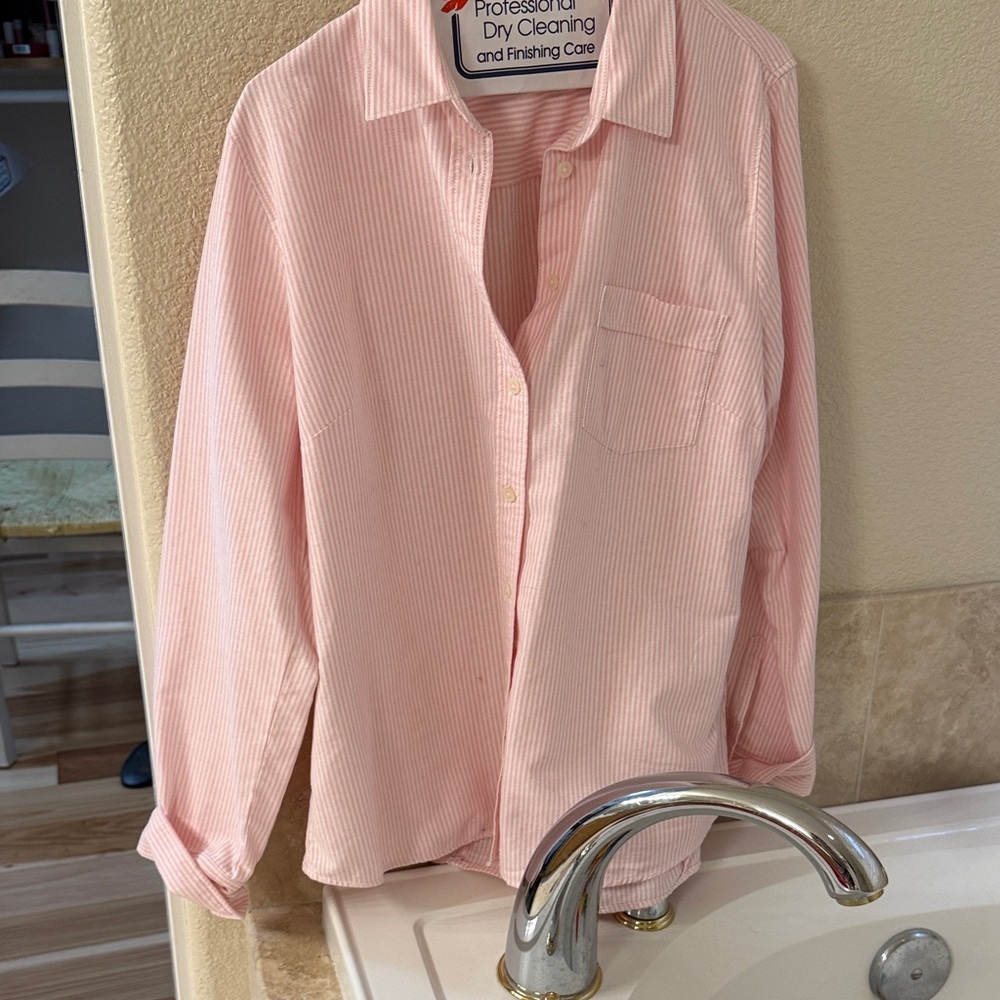 J. Crew Pink Button Down Shirt